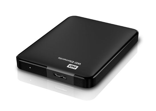 Western Digital Elements 1TB 2.5 USB 3.0 Black (WDBUZG0010BBK-WESN)